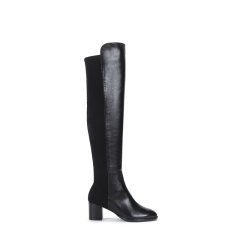 Stuart Weitzman/斯图尔特韦茨曼 2021款 女士皮革/织物高筒靴长靴 HARPER 60图片