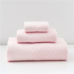 全棉浴巾 菱格纹工艺活性印染吸水性好 单条浴巾/方巾毛巾浴巾三件套图片