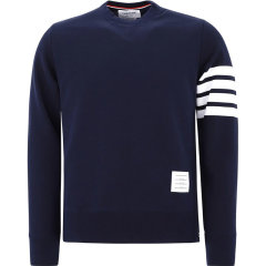 【包税】THOM BROWNE/THOM BROWNE  男装男士棉质时尚简约圆领长袖卫衣  MJT021H00535068图片
