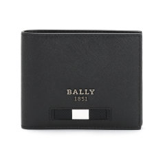 BALLY/巴利 男士涂层再生牛皮革短款钱包钱夹 6238964 BEVYE MY图片