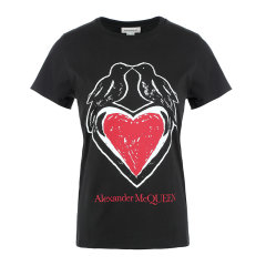 Alexander McQueen/亚历山大麦昆女士短袖T恤668439QZADP图片