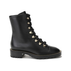 Stuart Weitzman/思缇韦曼 女士牛皮革系带靴子短靴马丁靴 KOLBIE图片