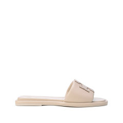 Tory Burch/汤丽柏琦 女士羊皮革/牛皮革DOUBLE T运动凉鞋拖鞋凉拖 79985图片