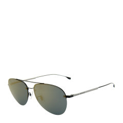 HUGO BOSS/雨果博斯时尚 飞行员 蛤蟆镜 钛金 镜架 男女款 太阳镜 多色可选 墨镜 眼镜 BOSS 1066/F/S 62mm图片
