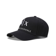 ARMANI EXCHANGE/阿玛尼 男女同款棉质帽子鸭舌帽棒球帽AX刺绣 954039 CC513图片