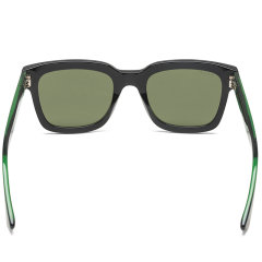 GUCCI/古驰 红绿织带系列时尚 复古 优雅 方形 板材 大框显瘦 男女款 太阳镜   墨镜 眼镜 GG0001SN 52mm GUCCI 古驰图片