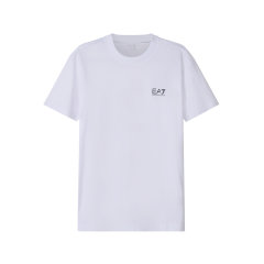EA7/EA7 男士短袖T恤 男士棉质薄款微透圆领短袖T恤 8NPT51 PJM9Z图片