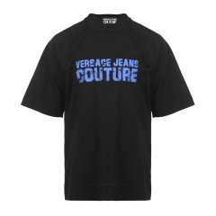 VERSACE JEANS COUTURE/范思哲牛仔男士短袖T恤73GAH618J0001图片