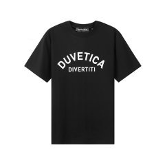 DUVETICA男士CRATI系列棉质圆领短袖T恤LOGO图案 221 VURT04523K0001图片