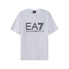 EA7阿玛尼   男士棉质圆领短袖T恤 3LPT54 PJ02Z图片