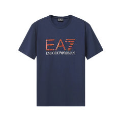 EA7阿玛尼   男士棉质圆领短袖T恤 3LPT54 PJ02Z图片