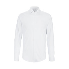 【国内现货】Calvin Klein/凯文克莱 男士衬衫休闲时尚百搭白色天蓝色图片