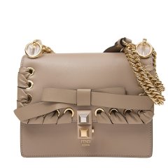 【包税】 FENDI/芬迪 女士黄色小牛皮单肩包 8M0381 A20A F04KN PLSX图片