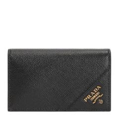 【包税】 PRADA/普拉达 黑色牛皮男士卡包 2MC122-QME-F0002 PLSX图片