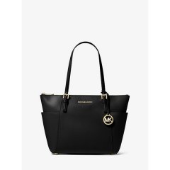 【包税】 Michael Kors/迈克·科尔斯 女士黑色皮革手提包 30F2GTTT8L 001 PLSX图片