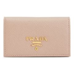 【包邮包税】 PRADA/普拉达 女士黑色皮革钱包 1MC122-QWA-F0002图片