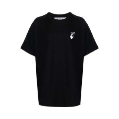 【包税】 OFF-WHITE/OFF-WHITE 男士白色棉质短袖T恤 0MAA038F21JER0060184 PLFSX图片