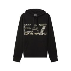【包税】 Emporio Armani/安普里奥阿玛尼 男士黑色棉质卫衣 3LPM45 PJFGZ 0208 PLFSX图片