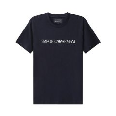 【包税】 Emporio Armani/安普里奥阿玛尼 男士黑色棉质短袖T恤 8N1TN5 1JPZZ 0021 PLFSX图片