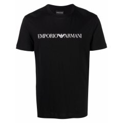 【包税】 Emporio Armani/安普里奥阿玛尼 男士黑色棉质短袖T恤 8N1TN5 1JPZZ 0021 PLFSX图片