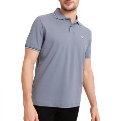 【包税】 Emporio Armani/安普里奥阿玛尼 男士白色棉质短袖Polo衫 8N1FB3 1JPTZ 0100 PLFSX图片
