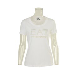 【包邮包税】 Emporio Armani/安普里奥阿玛尼 女士白色棉质短袖T恤 3YTT81 J12Z 1100 PLFSX图片