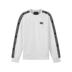【包税】 Emporio Armani/安普里奥阿玛尼 男士白色棉质卫衣 3LPM39 PJ05Z 0100 PLFSX图片