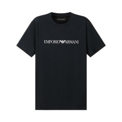 【包税】 Emporio Armani/安普里奥阿玛尼 男士黑色棉质短袖T恤 8N1TN5 1JPZZ 0021 PLFSX图片