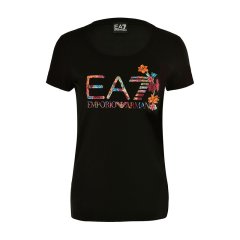 【包税】 Emporio Armani/安普里奥阿玛尼 女士浅蓝色棉质短袖T恤 3ZTT89 J12Z 1100 PLFSX图片