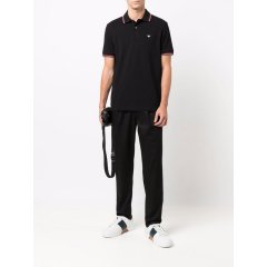 【包税】 Emporio Armani/安普里奥阿玛尼 男士白色棉质短袖Polo衫 8N1FB3 1JPTZ 0100 PLFSX图片