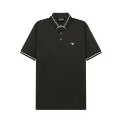【包税】 Emporio Armani/安普里奥阿玛尼 男士白色时尚短袖POLO衫 6K1F65 1JUVZ 0100 PLFSX图片