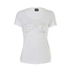 【包邮包税】 Emporio Armani/安普里奥阿玛尼 女士白色棉质短袖T恤 3ZTT78 J12Z 1100 PLFSX图片