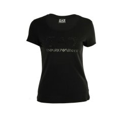 【包税】 Emporio Armani/安普里奥阿玛尼 女士米白色棉质短袖T恤 3YTT78 J12Z 1100 PLFSX图片