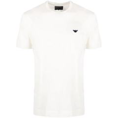 【包邮包税】 Emporio Armani/安普里奥阿玛尼 男士白色棉质短袖T恤 3L1TEZ 1JSAZ 0101 PLFSX图片