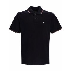 【包税】 Emporio Armani/安普里奥阿玛尼 男士白色棉质短袖Polo衫 8N1FB3 1JPTZ 0100 PLFSX图片