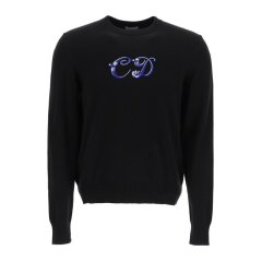 【包税】 Dior Homme/迪奥桀傲 男士黑色棉质卫衣 193M637A-T326-985 PLFSX图片