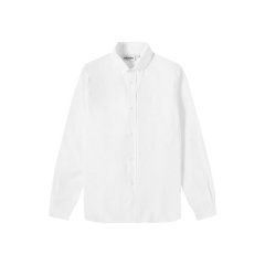 【包邮包税】 KENZO/高田贤三 男士白色棉质长袖衬衫 FB65CH4001LA 01 PLFSX图片