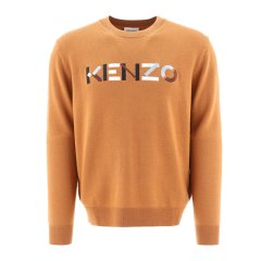 【包税】 KENZO/高田贤三 男士米色羊毛针织衫/毛衫 FB65PU6393LA 04 PLFSX图片