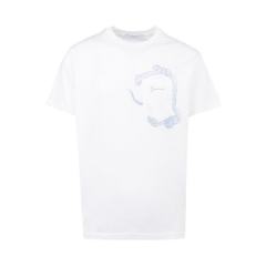 【包邮包税】 Givenchy/纪梵希 男士黑色棉质短袖T恤 BM70QE3002 001 PLFSX图片