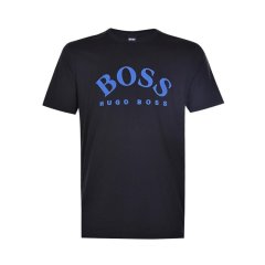 【包邮包税】 HUGO BOSS/雨果波士 男士白色棉质短袖T恤 50372470 001 PLFSX图片