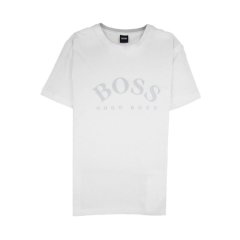 【包邮包税】 HUGO BOSS/雨果波士 男士黑色棉质短袖T恤 50413795 001 PLFSX图片