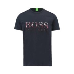【包税】 HUGO BOSS/雨果波士 男士白色棉质短袖T恤 50372470 001 PLFSX图片