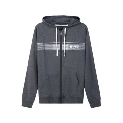 【包税】 HUGO BOSS/雨果波士 男士灰色棉质卫衣 50464887 039 PLFSX图片