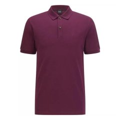 【包税】HUGO BOSS/雨果波士 男士黄色棉质男士短POLO 50425985 722 PL2303图片