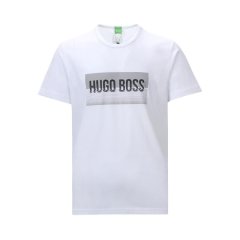 【包邮包税】 HUGO BOSS/雨果波士 男士黑色棉质短袖T恤 50329028-001 PLFSX图片