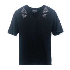 EmporioArmani/安普里奥阿玛尼/黑色男士短袖T恤图片