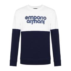 【包邮包税】 Emporio Armani/安普里奥阿玛尼 男士白色时尚休闲针织衫/毛衫 3Z1M791J35Z0544 PLFSX图片