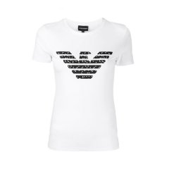 【包邮包税】 Emporio Armani/安普里奥阿玛尼 女士白色棉质短袖T恤 6G2T7N J07Z 0100 PLFSX图片