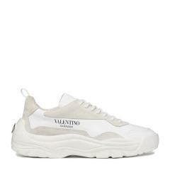 【包税】Valentino/华伦天奴 男士黑色皮革休闲运动鞋 UY2S0B17VRN 0NO PL2303图片