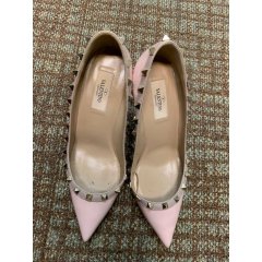 【包税】 Valentino/华伦天奴 女士裸色皮革高跟单鞋 RW2S0A04 VNW P45 PLXSX图片